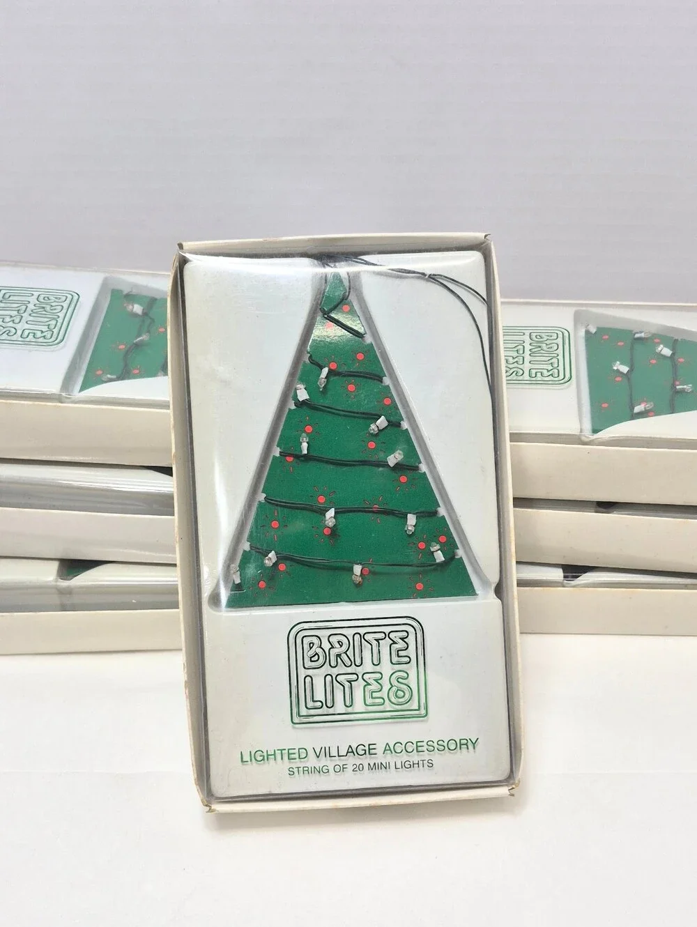 Dept 56 Brite Lites Village accessories lot of 7 packs